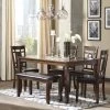 Ashley Dining Room Bennox Table 4 Side Chairs & Bench