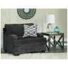 Ashley Charenton Charcoal Chair And A Half