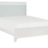 Home Elegance Beds Keren King Bed With LED Headboard - White
