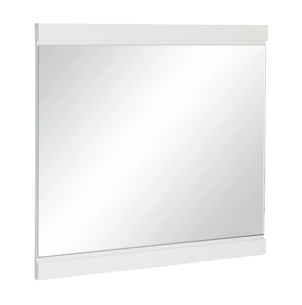 Home Elegance Keren White Mirror 1 Home Elegance Keren White Mirror