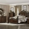 Home Elegance King Beds Catalonia King Bed With Dresser Mirror & Nightstand