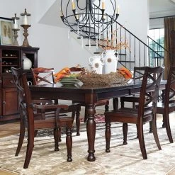 Ashley Dining Room Porter Table & 4 Side Chairs