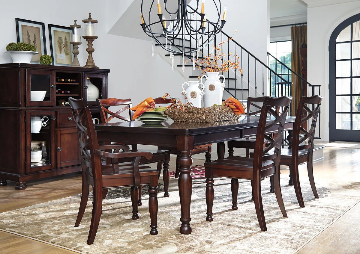 Ashley Dining Room Porter Table & 4 Side Chairs 1 Ashley Dining Room Porter Table & 4 Side Chairs