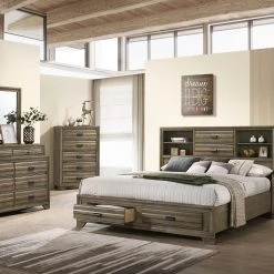 Lifestyle Bedroom Sets Roya King Storage Bed And Dresser With Mirror