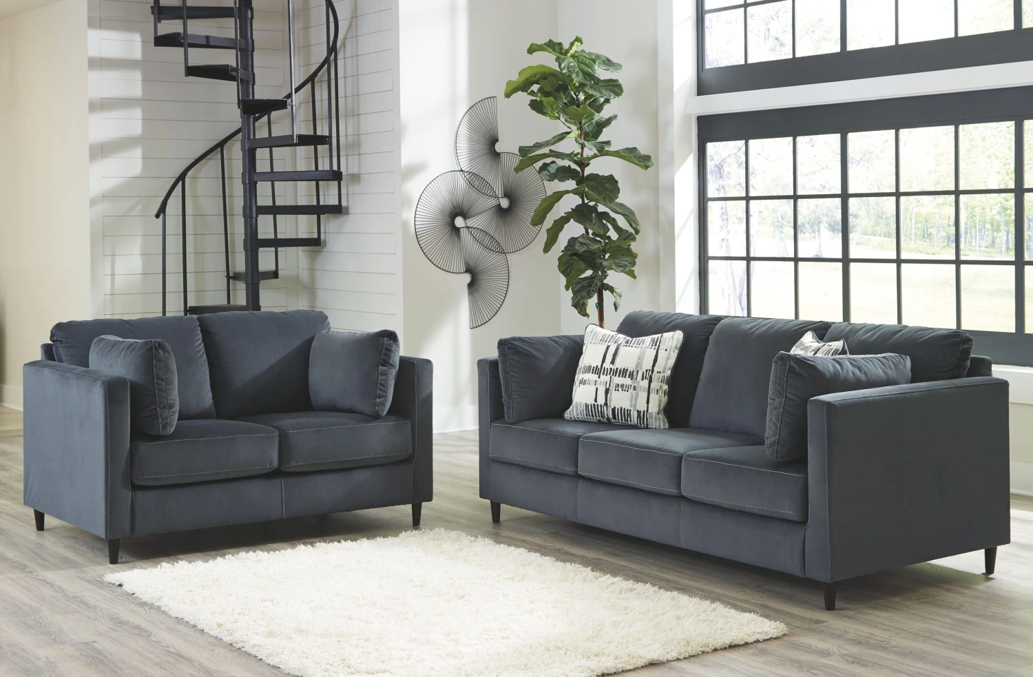Ashley Kennewick Sofa & Loveseat Living Room 1 Ashley Kennewick Sofa & Loveseat Living Room