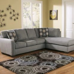 Ashley Zella Charcoal 2PC Sectional