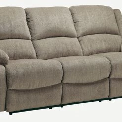 Ashley Draycoll Pewter Reclining Power Sofa