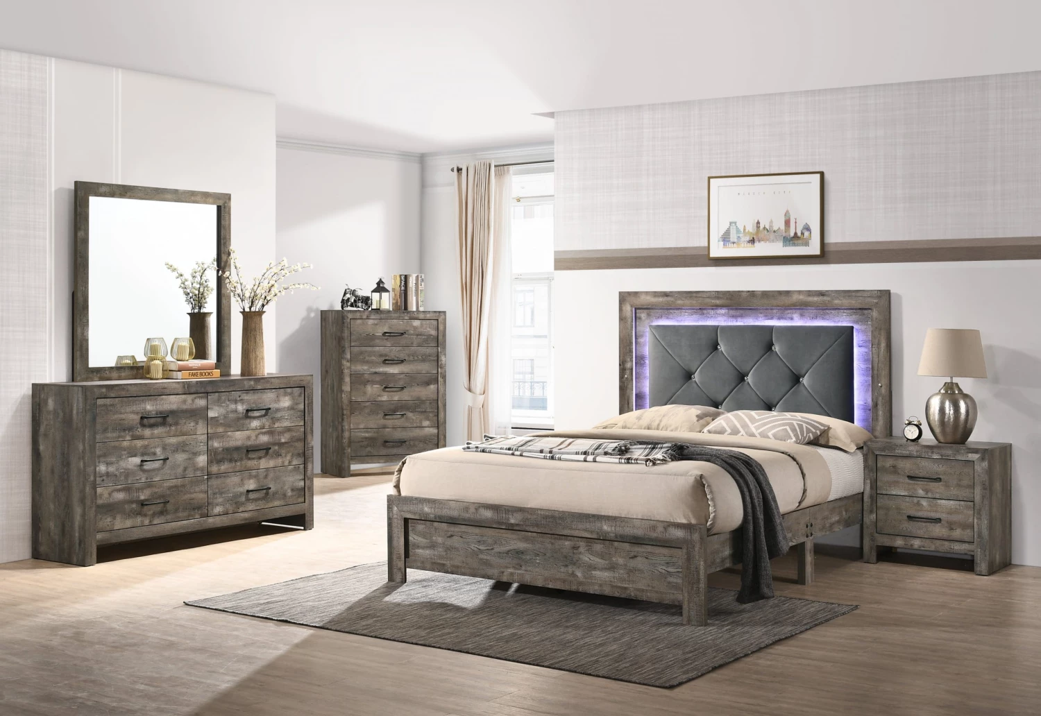 Lifestyle Rosrin Dresser And Mirror Dressers 1 Lifestyle Rosrin Dresser And Mirror Dressers