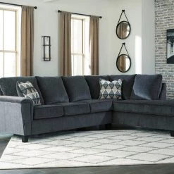 Ashley Abinger 2-Piece Sectional - Smoke Sectionals