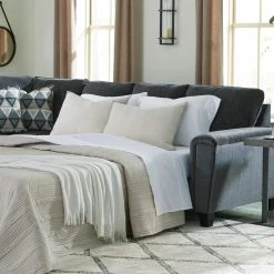Ashley Abinger 2-Piece Sleeper Sectional - Smoke Sectionals