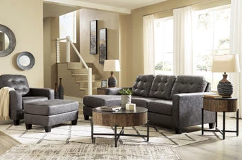 Ashley Sofa Sets Venaldi Gunmetal Sofa Chaise And Chair 1 Ashley Sofa Sets Venaldi Gunmetal Sofa Chaise And Chair