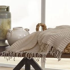 Ashley Accents Mendez Sand Throw