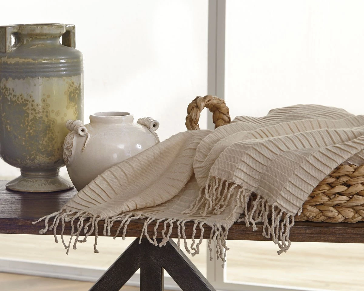 Ashley Accents Mendez Sand Throw 1 Ashley Accents Mendez Sand Throw