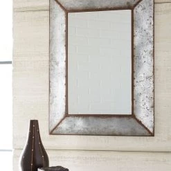 Ashley Mirrors O'Tallay Antique Gray Accent Mirror