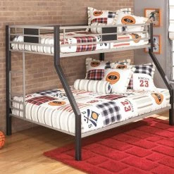 Ashley Bedroom Dinsmore Black/Gray Twin/Full Bunk Bed