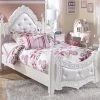 Ashley Exquisite Twin Poster Bed Beds