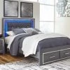 Ashley Lodanna King Bed With Footboard Storage Beds