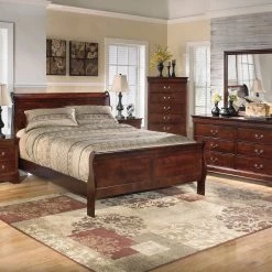 Ashley Alisdair Queen Bed With Dresser Mirror & Nightstand Bedroom