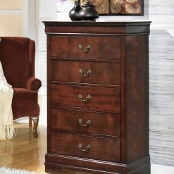 Ashley Alisdair Dark Brown Chest Bedroom