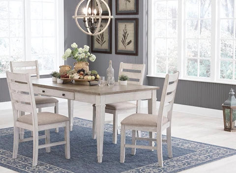 Ashley Skempton Table & 4 Side Chairs Dining Room 1 Ashley Skempton Table & 4 Side Chairs Dining Room