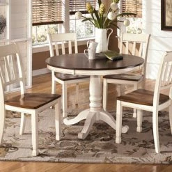 Ashley Dining Room Whitesburg Table & 4 Side Chairs