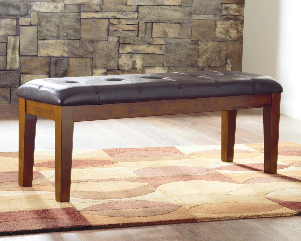 Ashley Ralene Medium Brown Large Upholstered Dining Room Bench 1 Ashley Ralene Medium Brown Large Upholstered Dining Room Bench