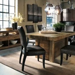 Ashley Dining Room Sommerford Table & 4 Side Chairs