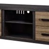 Ashley Harlinton Large TV Stand With Fireplace Option TV Fireplaces