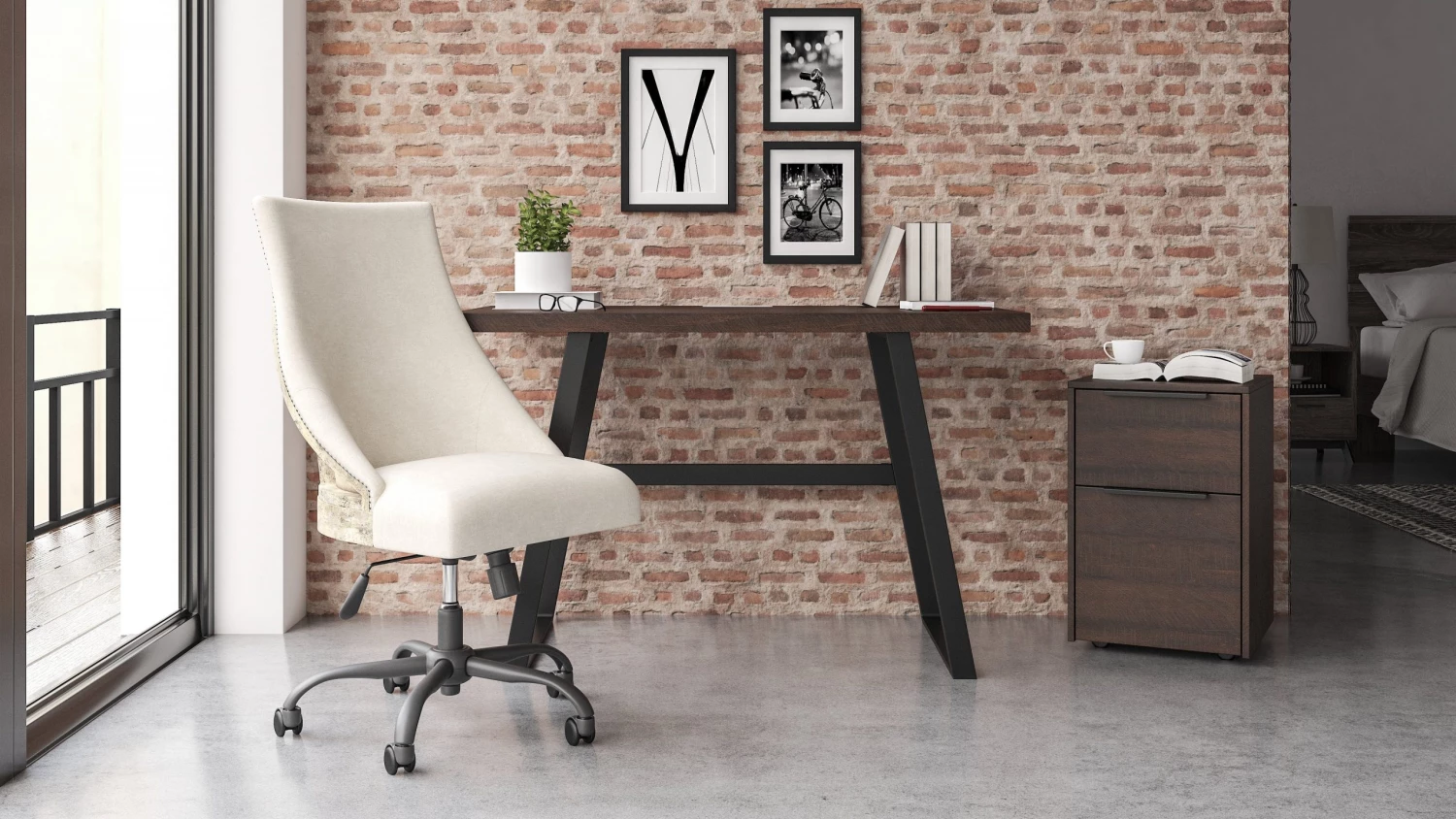 Ashley Camiburg Home Office Small Desk Desks 1 Ashley Camiburg Home Office Small Desk Desks