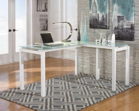 Ashley Office Baraga L-Shaped Desk 1 Ashley Office Baraga L-Shaped Desk