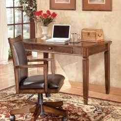 Ashley Hamlyn Medium Brown Home Office Desk And Chair