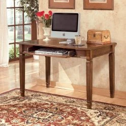 Ashley Hamlyn Medium Brown Home Office Small Leg Desk