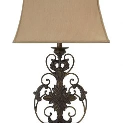 Ashley Accents Sallee Gold Finish Poly Table Lamp