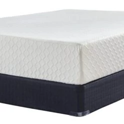 Ashley Chime 12 Inch Foam Mattress And Foundation