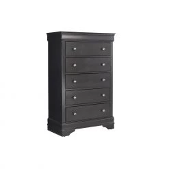 Global Chests / Drawers Pompei Metallic Grey Chest