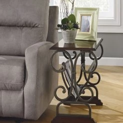 Ashley Braunsen Multi Chair Side End Table Living Room