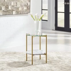 Ashley Tables Wynora Cocktail Table & 2 End Table