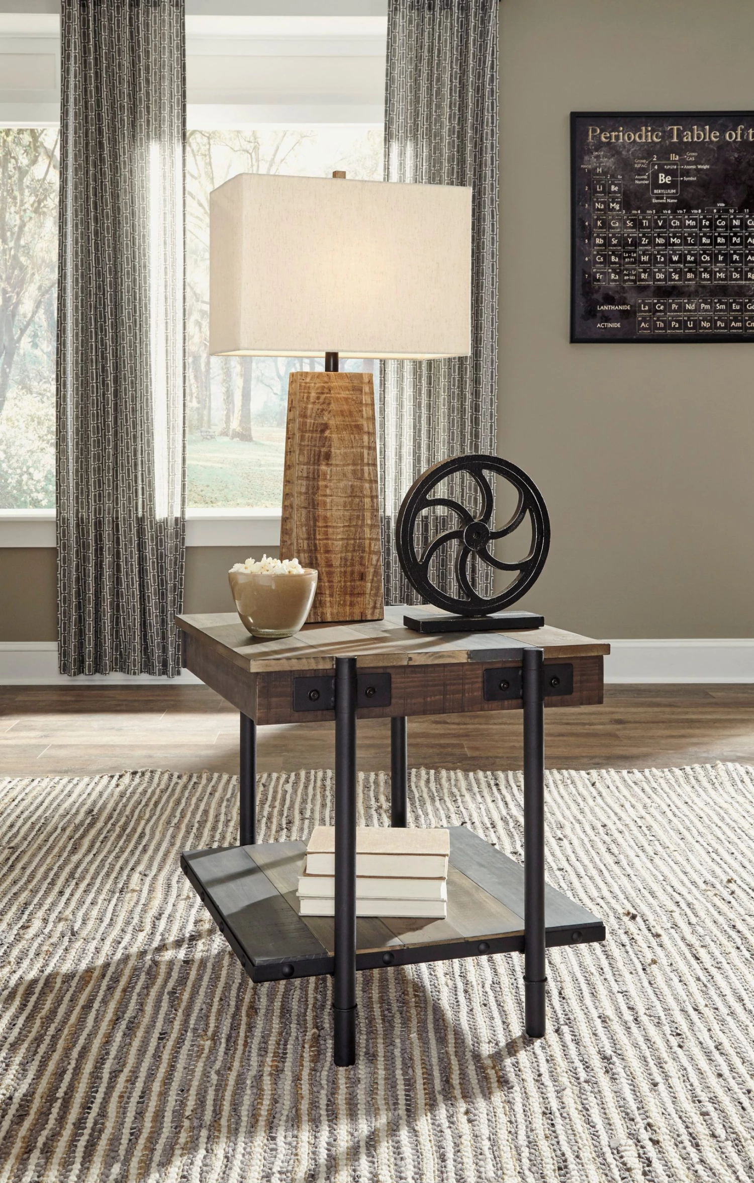 Ashley Living Room Bostweil Square End Table 1 Ashley Living Room Bostweil Square End Table