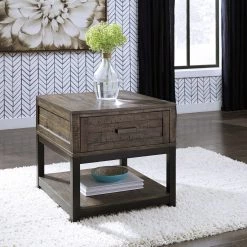 Ashley Living Room Johurst Rectangular End Table