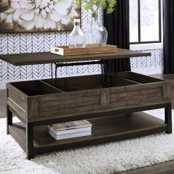 Ashley Johurst Rectangular Lift Top Cocktail Table Living Room