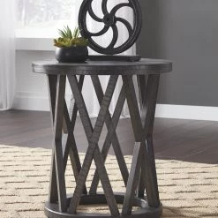Ashley Sharzane Round End Table