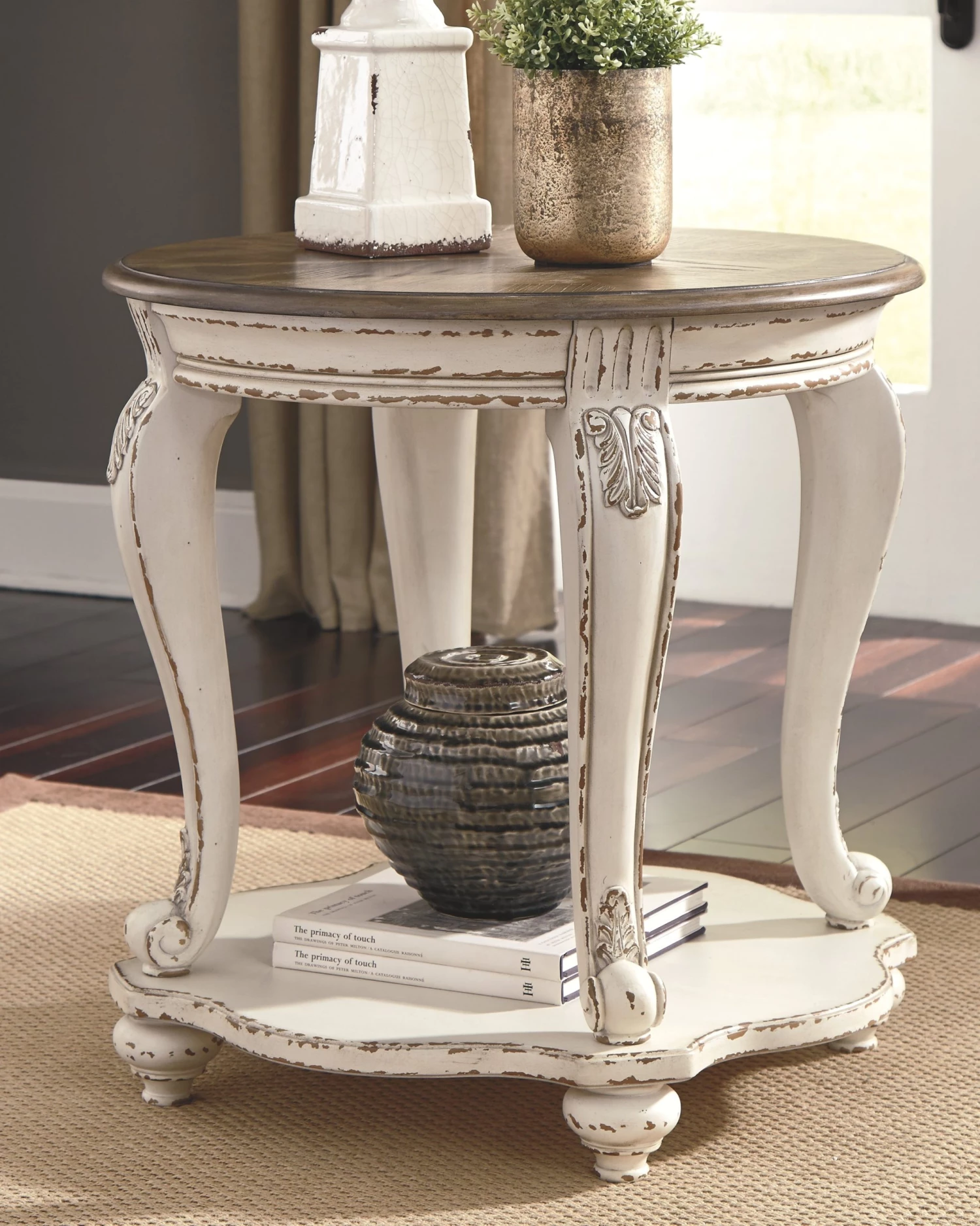 Ashley End Tables Realyn Round End Table 1 Ashley End Tables Realyn Round End Table