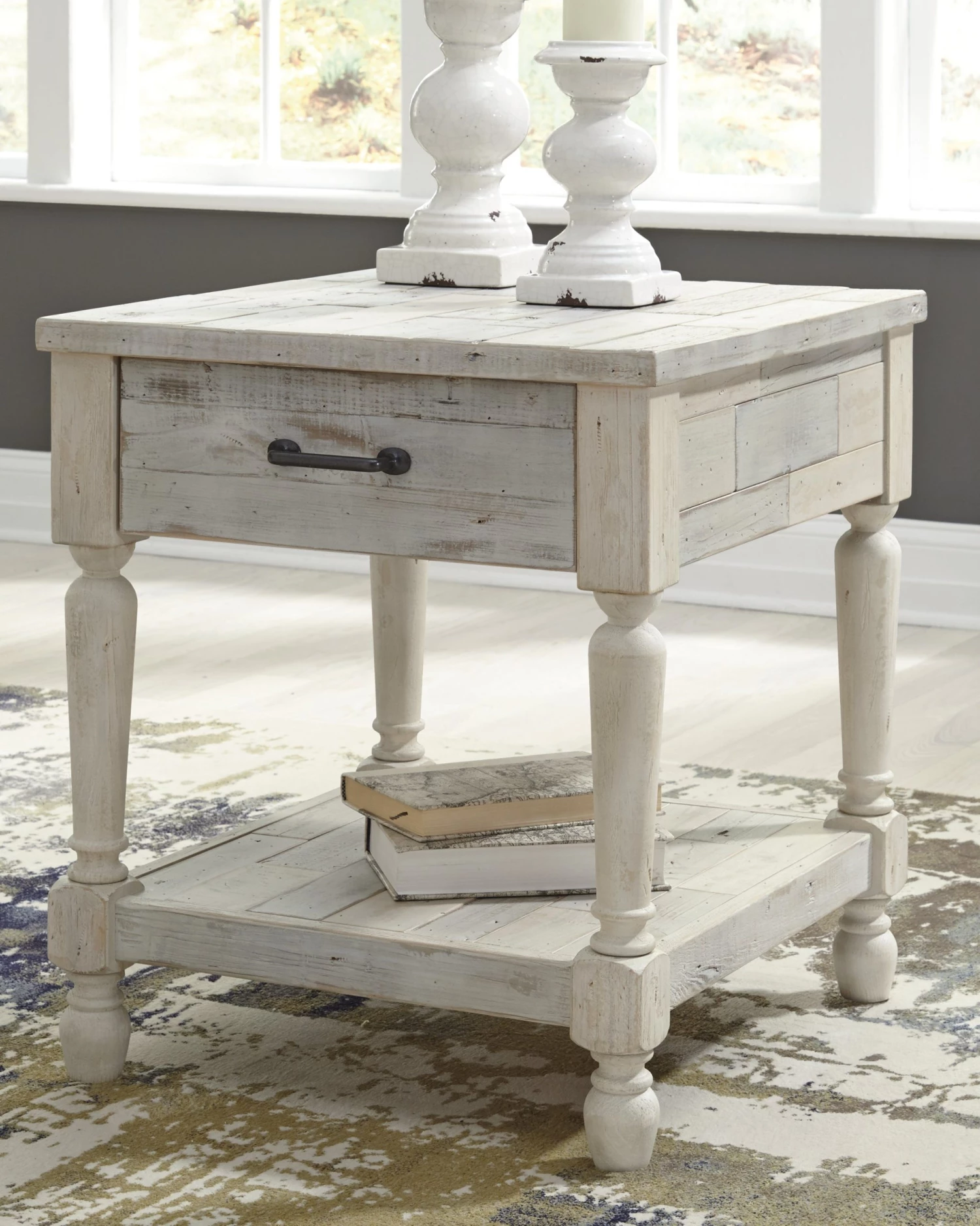 Ashley Shawnalore Rectangular End Table End Tables 1 Ashley Shawnalore Rectangular End Table End Tables