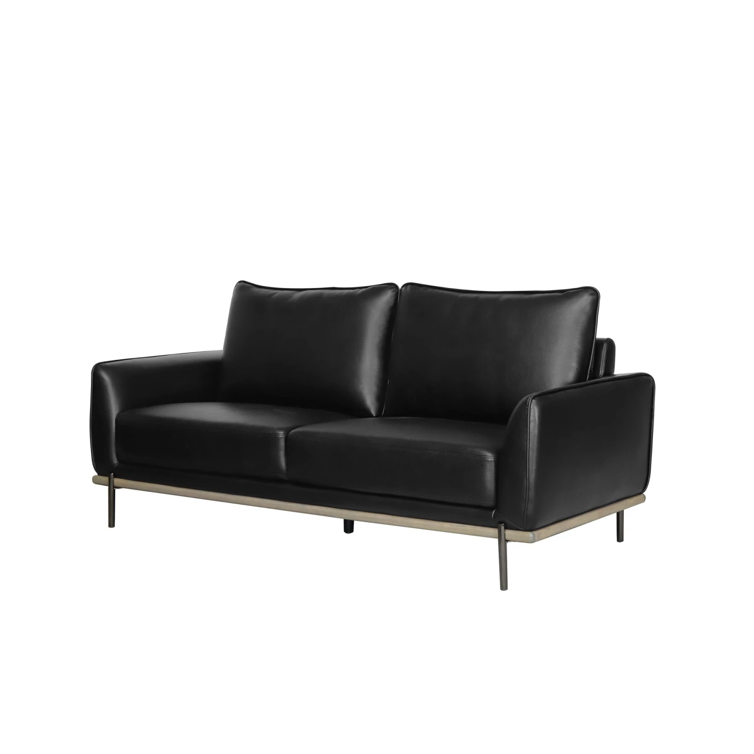 Global U858 Black Sofa Living Room 1 Global U858 Black Sofa Living Room