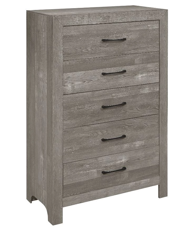 Home Elegance Corbin Gray Chest 1 Home Elegance Corbin Gray Chest