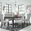 Ashley Jeanette Table 4 Side Chairs & Bench Dining Room