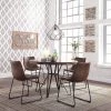 Ashley Dining Room Centiar Table & 4 Side Chairs