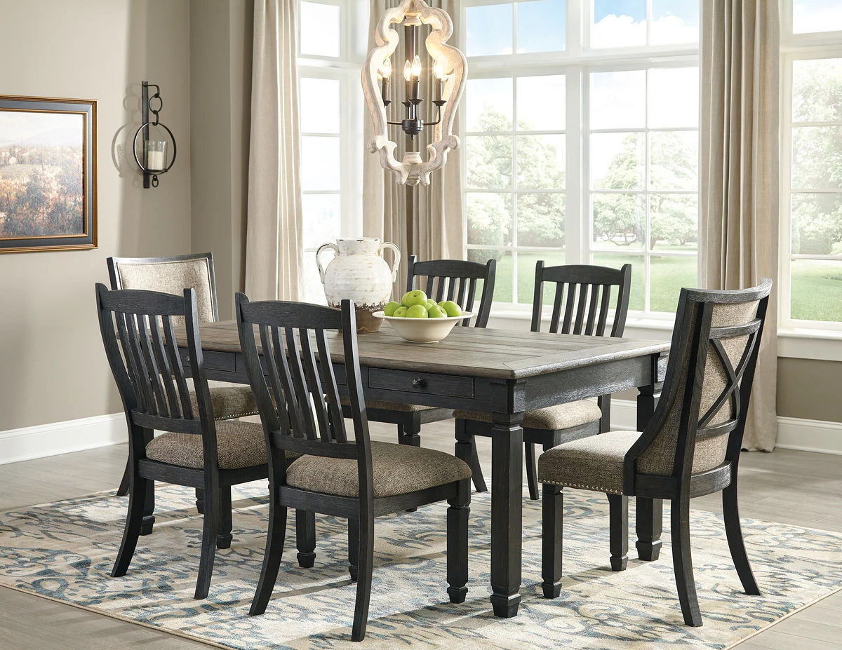 Ashley Tyler Creek Table & 4 Side Chairs 1 Ashley Tyler Creek Table & 4 Side Chairs
