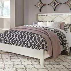 Ashley Dreamur Queen Bed - Champagne