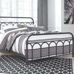 Ashley Nashburg - Black - Queen Metal HDBD/FTBD/Rails